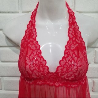 Picardias babydoll rojo de Victoria’s Secret