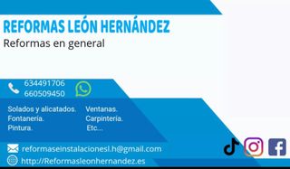 REFORMAS LEON HERNANDEZ