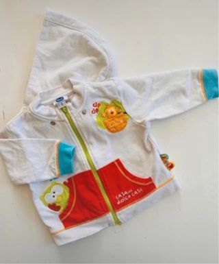 Felpa con cappuccio 9 mesi