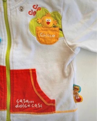 Felpa con cappuccio 9 mesi