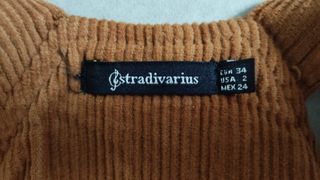 Vestido/Peto de pana