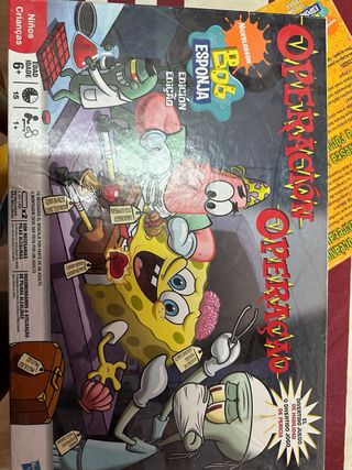 Juego operacion bob esponja