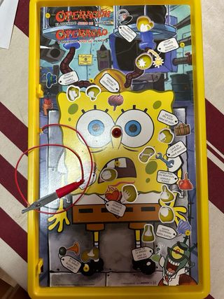 Juego operacion bob esponja