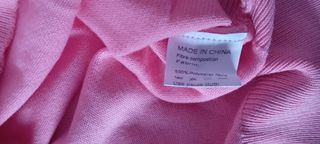 Chaqueta bolero talla XL rosa