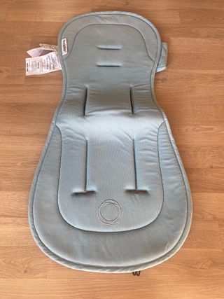 Bugaboo Fox azul acero y múltiples accesorios