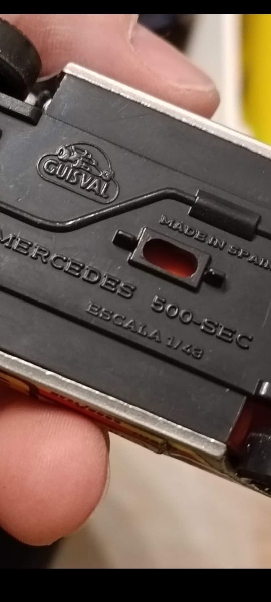 *MERCEDES BENZ 500 SEC 1/43 GUISVAL