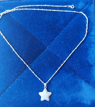 Colgante+cadena de plata para estrenar