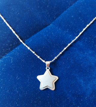 Colgante+cadena de plata para estrenar