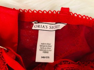 Bustier- Body rojo de Victoria’s Secret