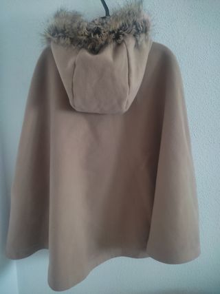 Capa abrigo camel