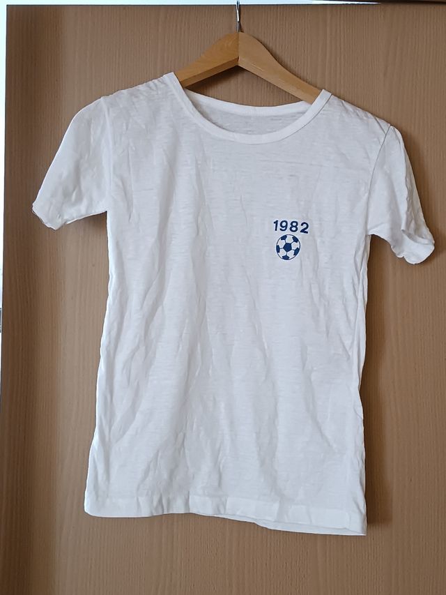 Camiseta retro campeonato mundial de fútbol 1982