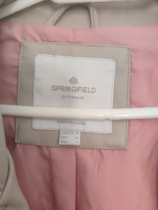 Chaqueta Cuero nueva Springfield 