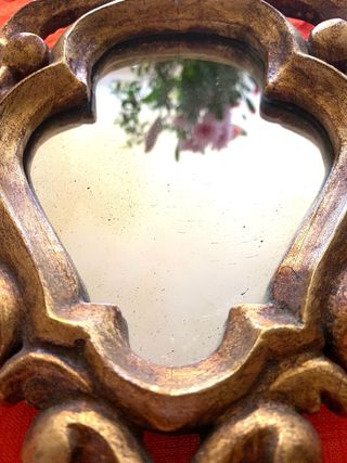 ANTIGUO ESPEJO CORNUCOPIA.