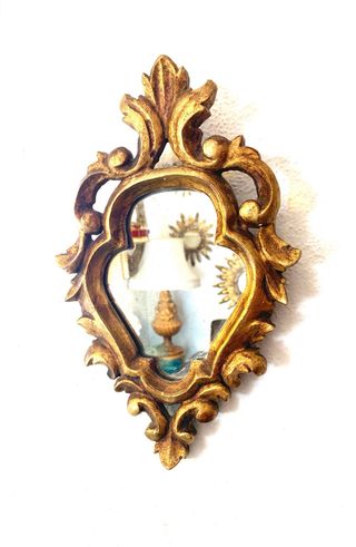 ANTIGUO ESPEJO CORNUCOPIA.