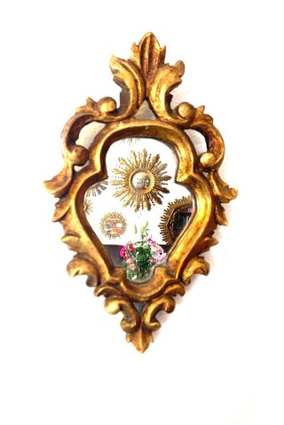 ANTIGUO ESPEJO CORNUCOPIA.