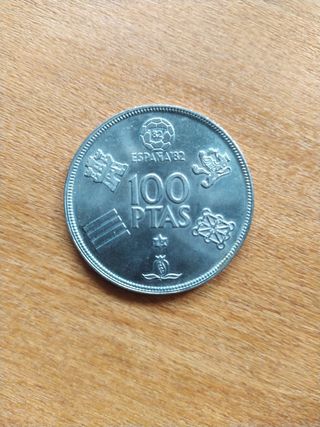 Moneda 100 pesetas España 1980