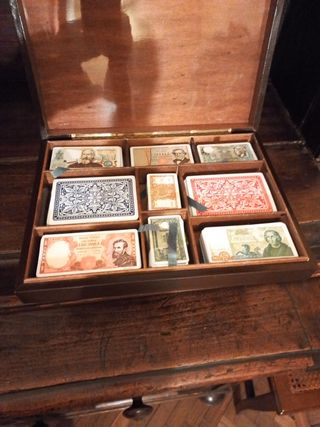 Scatola carte da gioco