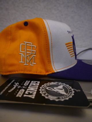 Gorra Grimey Snapback Burning and Looting Yellow