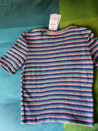 Jersey manga corta de Bershka talla M