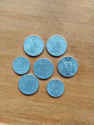 Monedas España 1940-1941-1945