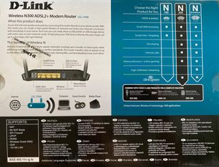 Modem Adsl D-Link DSL-2750B