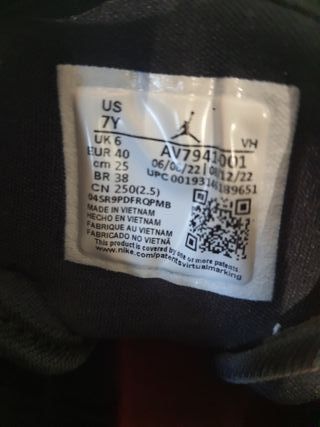 Deportivas Nike JORDAN. Num.40