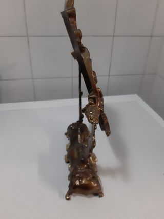 N. 2 specchi da toeletta in ottone