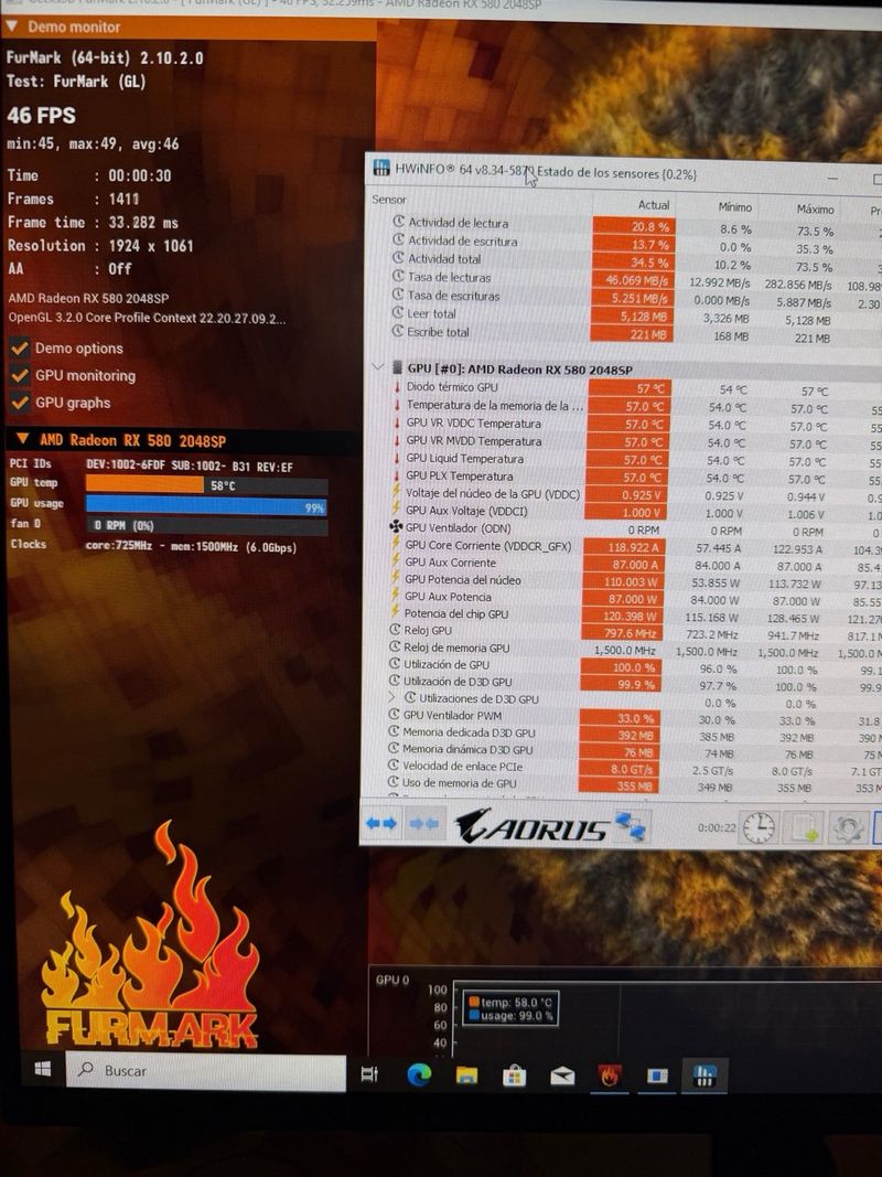 PC GAMER (RX 580, R5 5600x, 32GB RAM DDR4) afbeelding 2