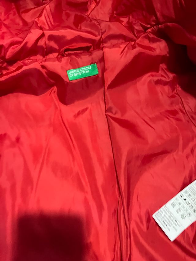 Abrigo niño talla 3 años Benetton