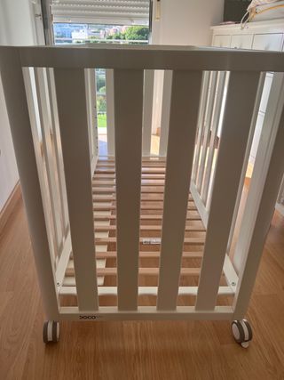 cuna colecho y colchón