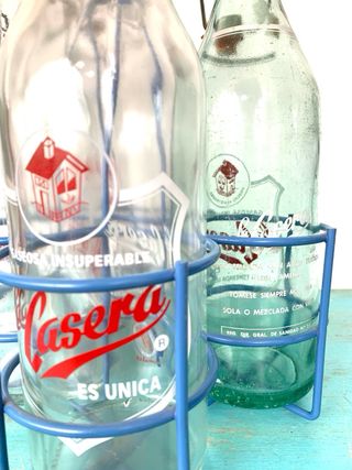 BOTELLLAS DE GASEOSA VINTAGE
