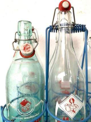 BOTELLLAS DE GASEOSA VINTAGE