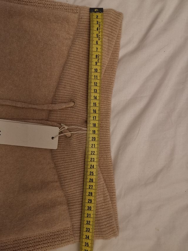 Pantalón punto mujer lana