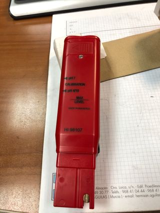 medidor de ph hi 98107 marca hanna