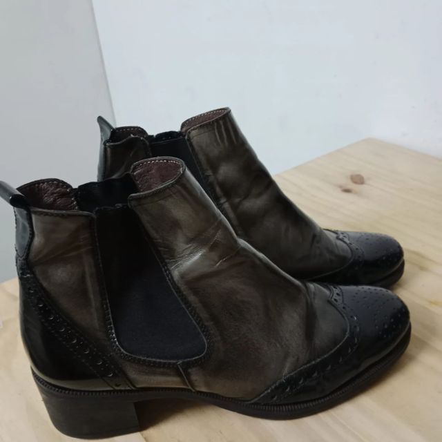 Botines Wonders piel mujer