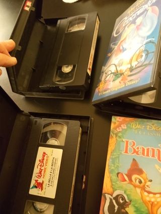 Quattro VHS Walt Disney