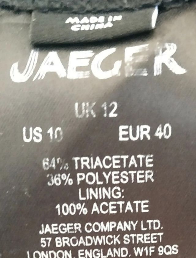 Jaeger London ladies dress size 12, M