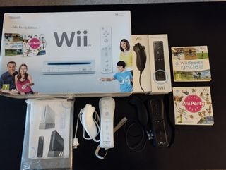 WII CON MUCHOS ACCESORIOS 