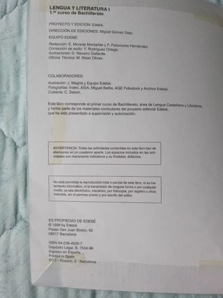 Lengua y literatura I