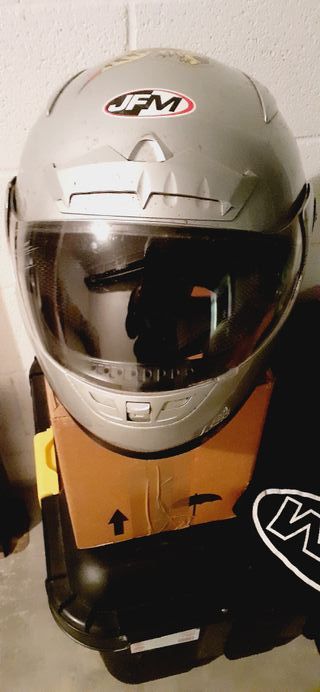 Casco moto modulare 