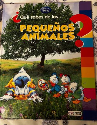 Libro “¿Qué sabes de los pequeños animales?”