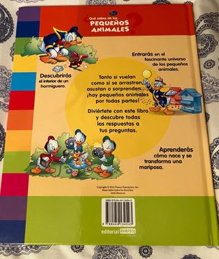 Libro “¿Qué sabes de los pequeños animales?”