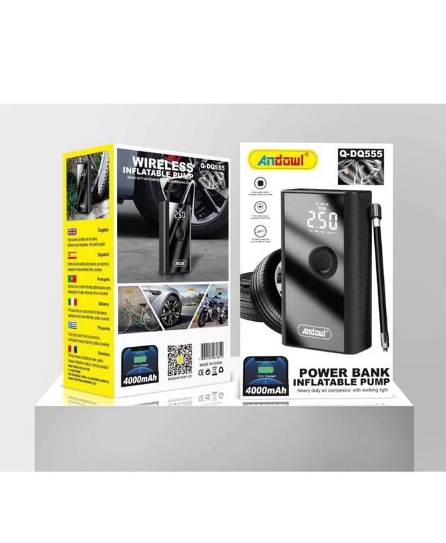 Compressore Powerbank 4000mah D'aria