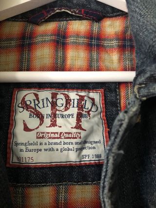 Cazadora Vaquera Springfield hombre