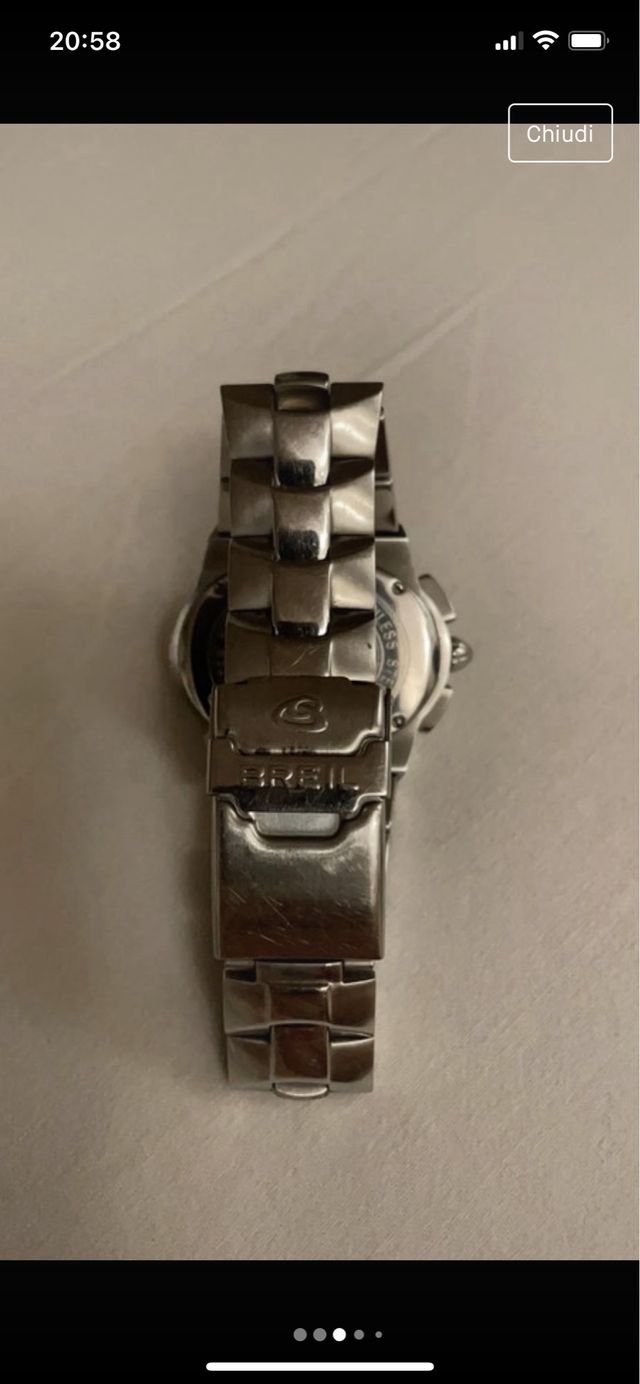 Breil chrono in acciaio