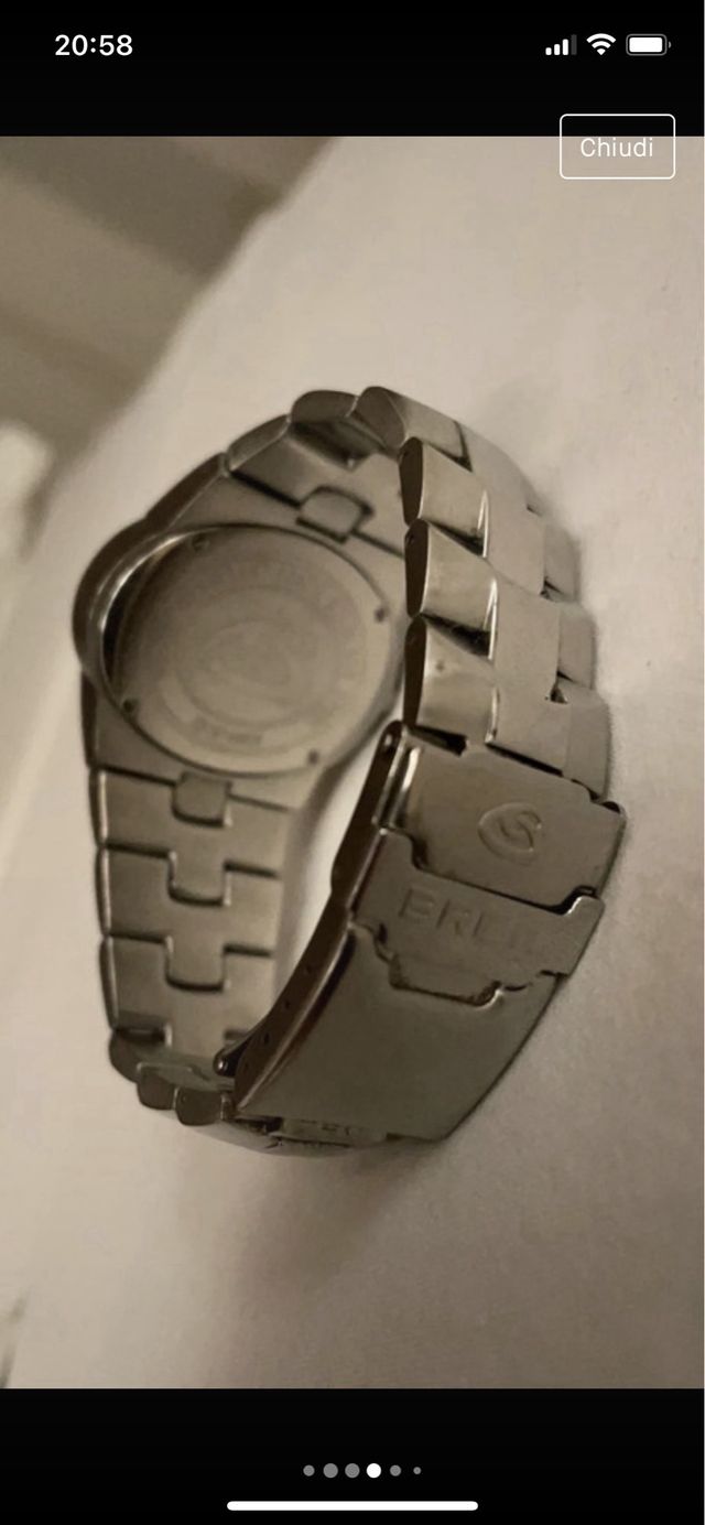 Breil chrono in acciaio