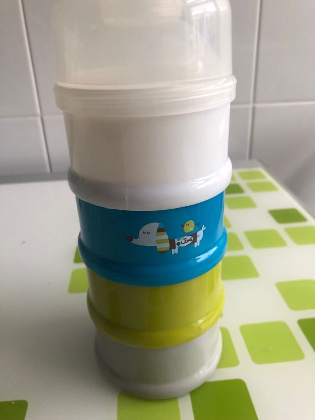 Juego termo y dosificador cereales bebes