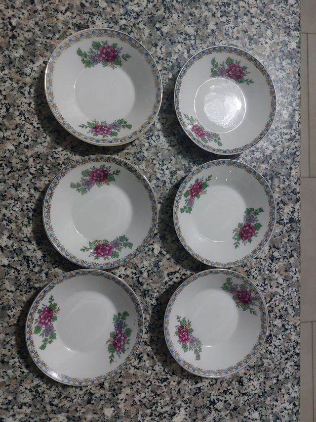 Set 6 ciotole giapponesi