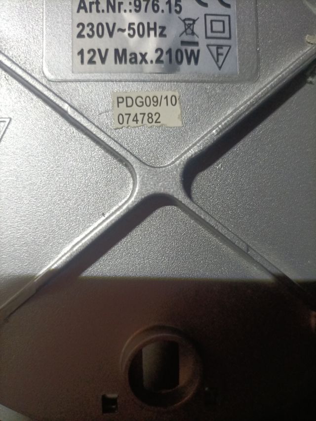 Transformador toroidal 220v 12v-210w 17.5A