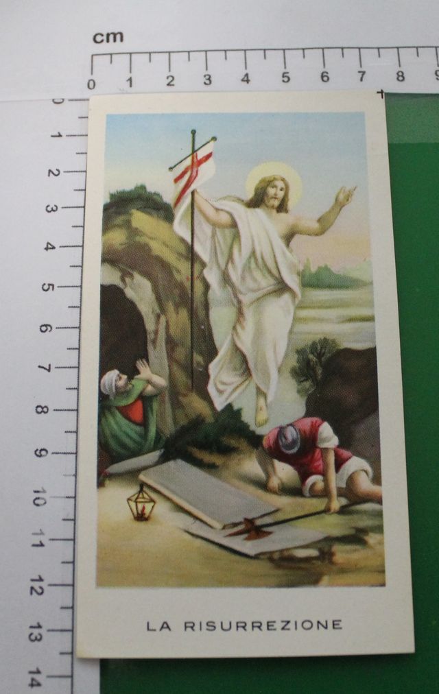 Santino Holy Card "La Risurrezione" - 205 Piccolo